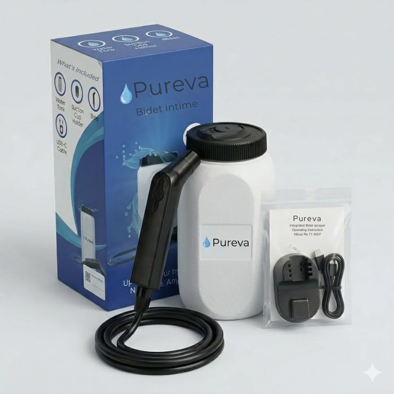 Pureva™ — Le Bidet Portable Sans Installation