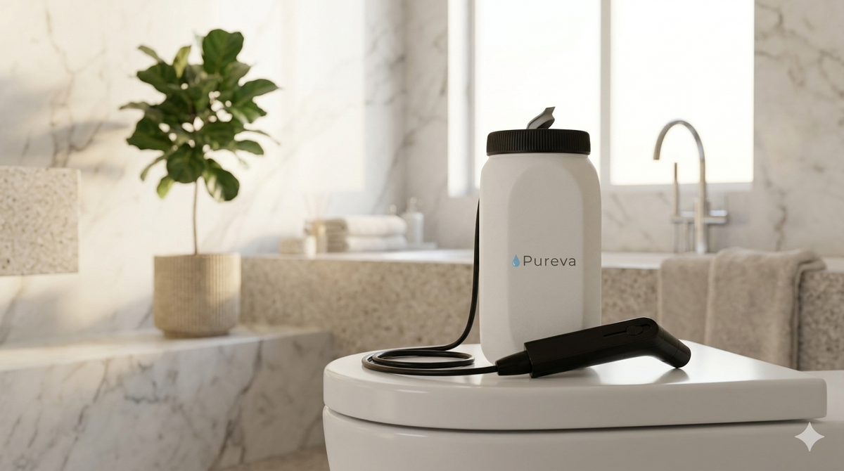 Pureva Pureva™ — Le Bidet Portable Sans Installation